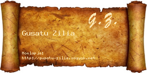 Gusatu Zilia névjegykártya